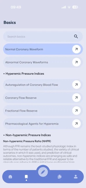 HemodynamicAid screen 2